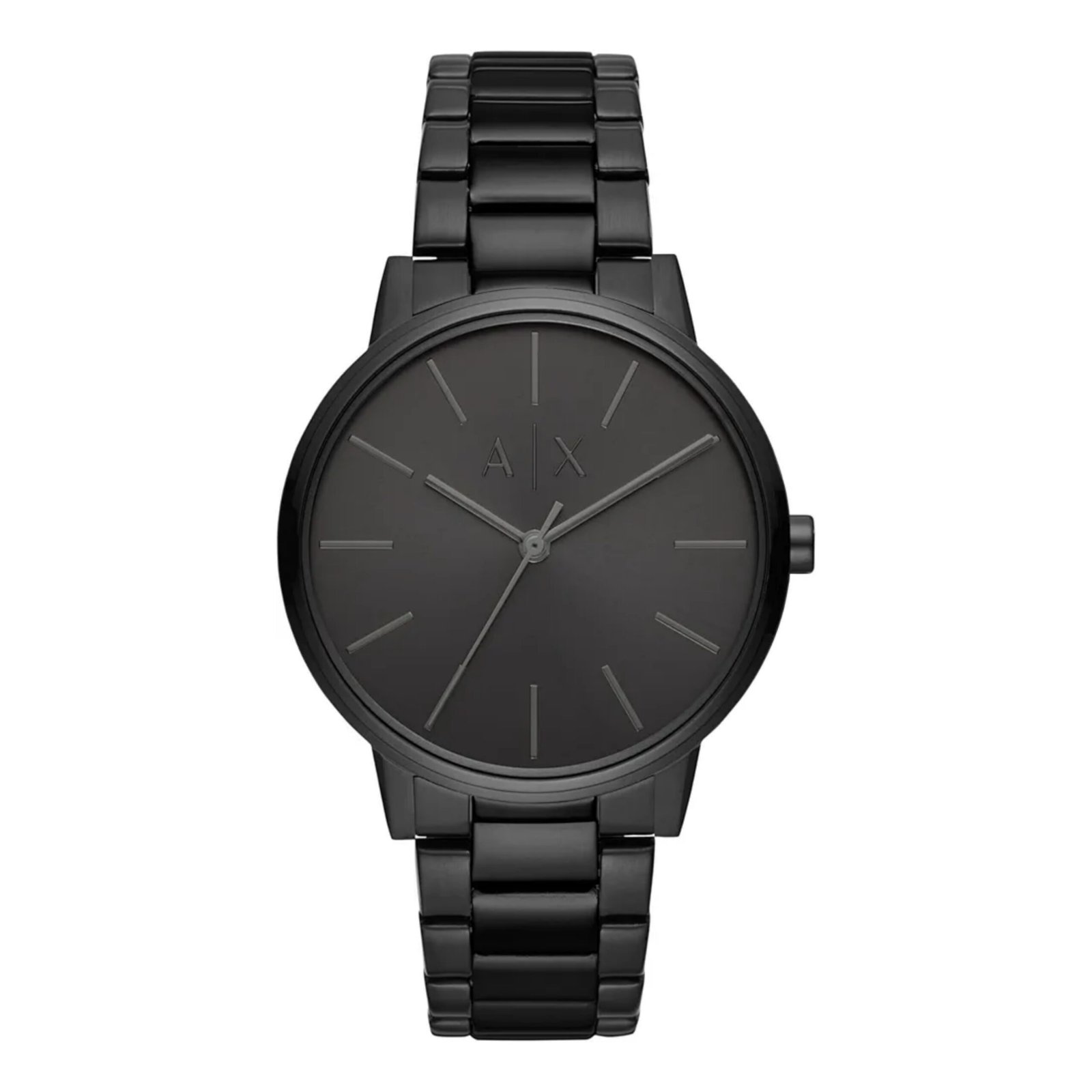 Armani Exchange Cayde Analog Black Dial and Band Stainless Steel Men's Watch-AX2701