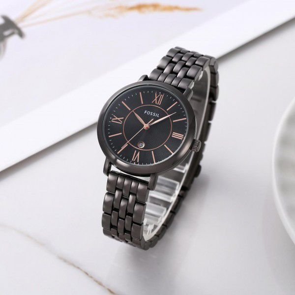Jacqueline Three-Hand Stainless Steel Watch For Women