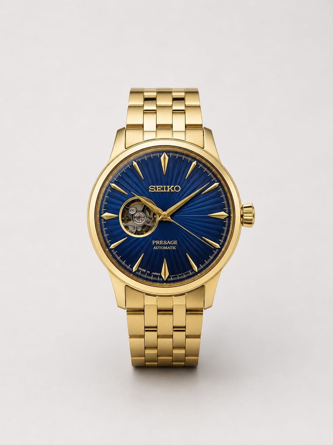 Seiko presage (gold blue)